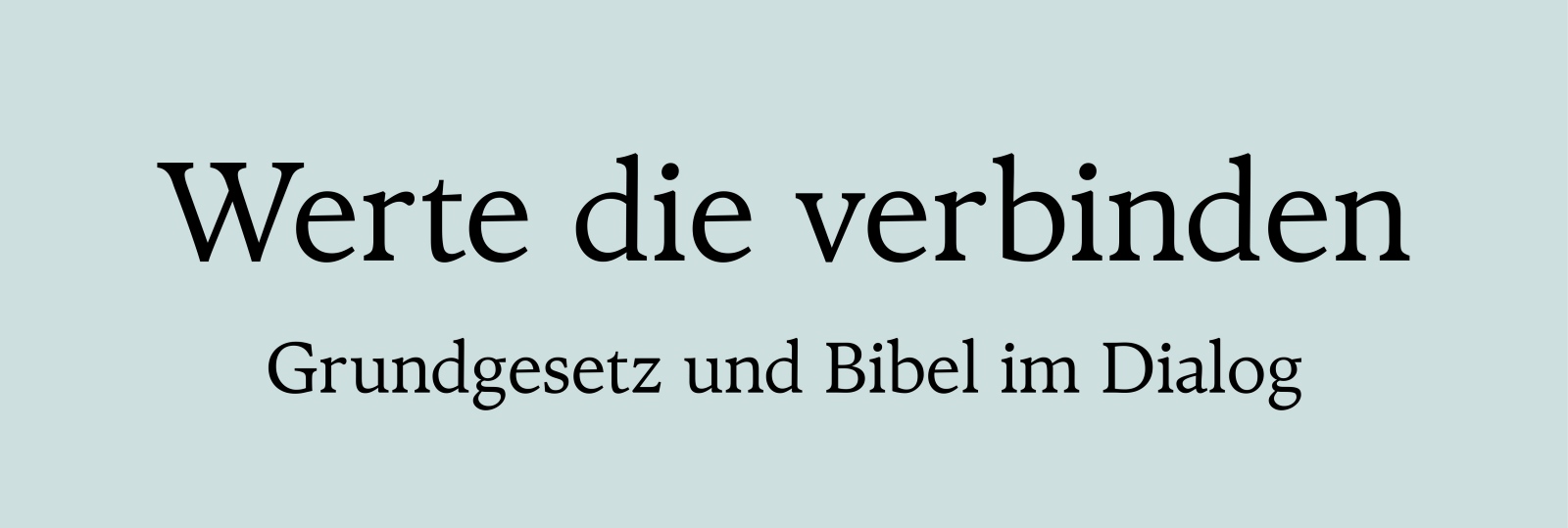Werte die verbinden